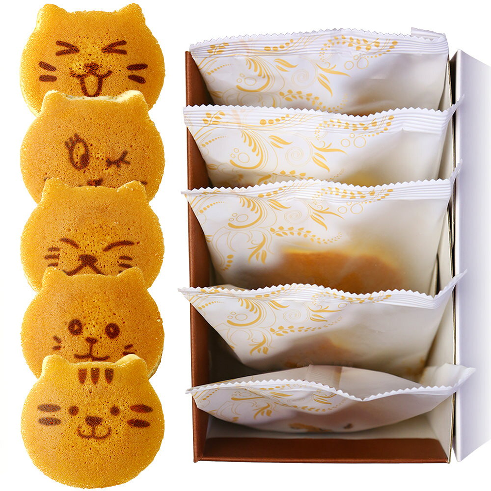 お祝い 内祝い 猫 どら焼き どらネコ 5個入り 小豆餡 個包装 | お菓子 ギフト かわいい ネコ 和菓子 誕生日 プレゼント 米寿 祝い 動物 どらやき アニマル スイーツ プチギフト 子供 バースデープレゼント お礼 お返し 退職祝い 卒業 入学 女性 友人 お友達 贈り物