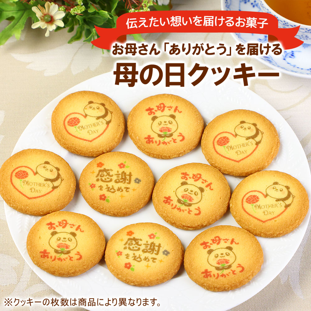 母の日 ギフト お母さん ありがとう クッキー 10枚入り 個包装 短納期 | お菓子 ス...