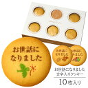 お世話になりました クッキー Bタイプ 10枚入り 個包装 短納期 | お菓子 スイーツ 焼菓子 詰め合わせ 文字入り メッセージ 定年 退職 引っ越し 引越し 転勤 栄転 引退 卒業 離職 同僚 上司 送別会 記念品 お礼 お祝い 内祝い プレゼント ギフト 贈り物