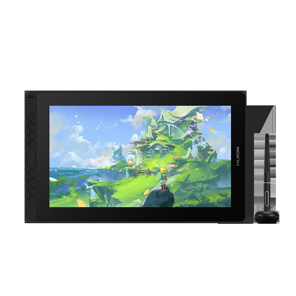 ポイント10倍 HUION 電子ペンタブレット フイオン ふいおんKamvas RDS-160 | ペンタブレット デジタルイラスト ペンタブ 液晶ペンタブレット おすすめモデル ペンタブレット コスパ プロ向けペンタブレット ペンタブレットオンライン授業 携帯接続対応可能