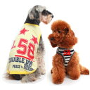 犬服 春 セール ペットウェア Tシャツ 小型犬 中型犬 ペット用 犬用 洋服 かわいい 春夏 虫よけのTシャツ おしゃれ【あす楽対応】【メール便送料無料(ネ...