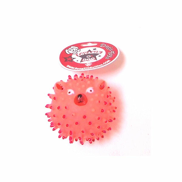 犬用おもちゃ 愛犬遊び用の可愛いハリネズミの顔のマッサージ型ペット用おもちゃ【ドッグトイ・DogToy・犬用おもちゃ】【あす楽対応】♪送料無料のサムネイル