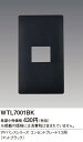 (手配品) アドバンスコンセントプレート1コ用 (マットブラック) WTL7001BK パナソニック