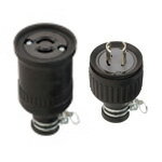 (手配品) 2P20A引掛防水ゴムコードコネクタ WA5220K パナソニック