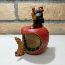 コロポックル リンゴ遊び ウサギ かわいい ハンドメイド リンゴのピアノ 送料無料