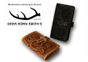 DEER HORN SMITH スマホケース 手帳型 ハンドメイド SONY XPERIA 10 III SO-52B / SOG04 / A102SO 受注生産品