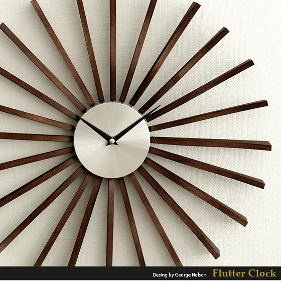 Georeg Nelson Flutter Clock(ジョージネルソン フラッタークロック)