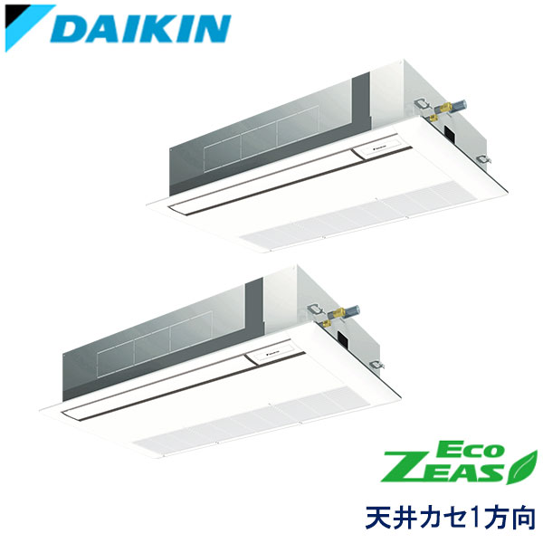 セット形式SZRK80CNVD 室内機FHKP40GA　×　2 室外機RZRP80CV　×　1 パネルBYKP56MAF　×　2 リモコンBRC7L6F　×　1 分岐管KHRP58S211T　×　1 分岐管-- その他- 形状天井埋込カセット形　シングルフロー 馬力3馬力 冷房能力7.1（3.2〜8.0）kW 暖房能力8.0（3.6〜9.5）kW 電源タイプ単相200V リモコンタイプワイヤレスリモコン パネルタイプ標準パネル 室内機サイズ高さ215×幅1180×奥行658mm 室内機重量25.0kg 室外機サイズ高さ610×幅795×奥行300mm 室外機重量43.0kg パネルサイズ高さ45×幅1180×奥行658mm パネル重量5.5kg 備考1 備考2 当ページにて記載している情報につきましては、全てを保証するものではございません。機器の詳細についてはメーカーサイトまたはメーカーカタログにてご確認下さい。 ■注意事項 メーカー直送品の為、メーカーに在庫が無い場合、キャンセルさせて頂く場合が御座います。 商品のお受け取り頂けなく持ち帰りになった場合、別途配送料が発生致します。 土日祝日の配送が御座いません。 館側車上渡しとなりますので、荷受のご用意お願い致します。 電源が　三相200V　か　単相200V　お間違いない事をご確認下さい。 リモコンが　ワイヤード　か　ワイヤレス　お間違いない事をご確認下さい。 商品代引きは不可です。 工事希望の場合は現場調査が必要になります。お問い合わせ下さい。 上記の他、ショッピングガイドもご確認の上ご注文お願い致します。 検索用ID：ダイキン　天井カセット形1方向　3馬力　ツイン