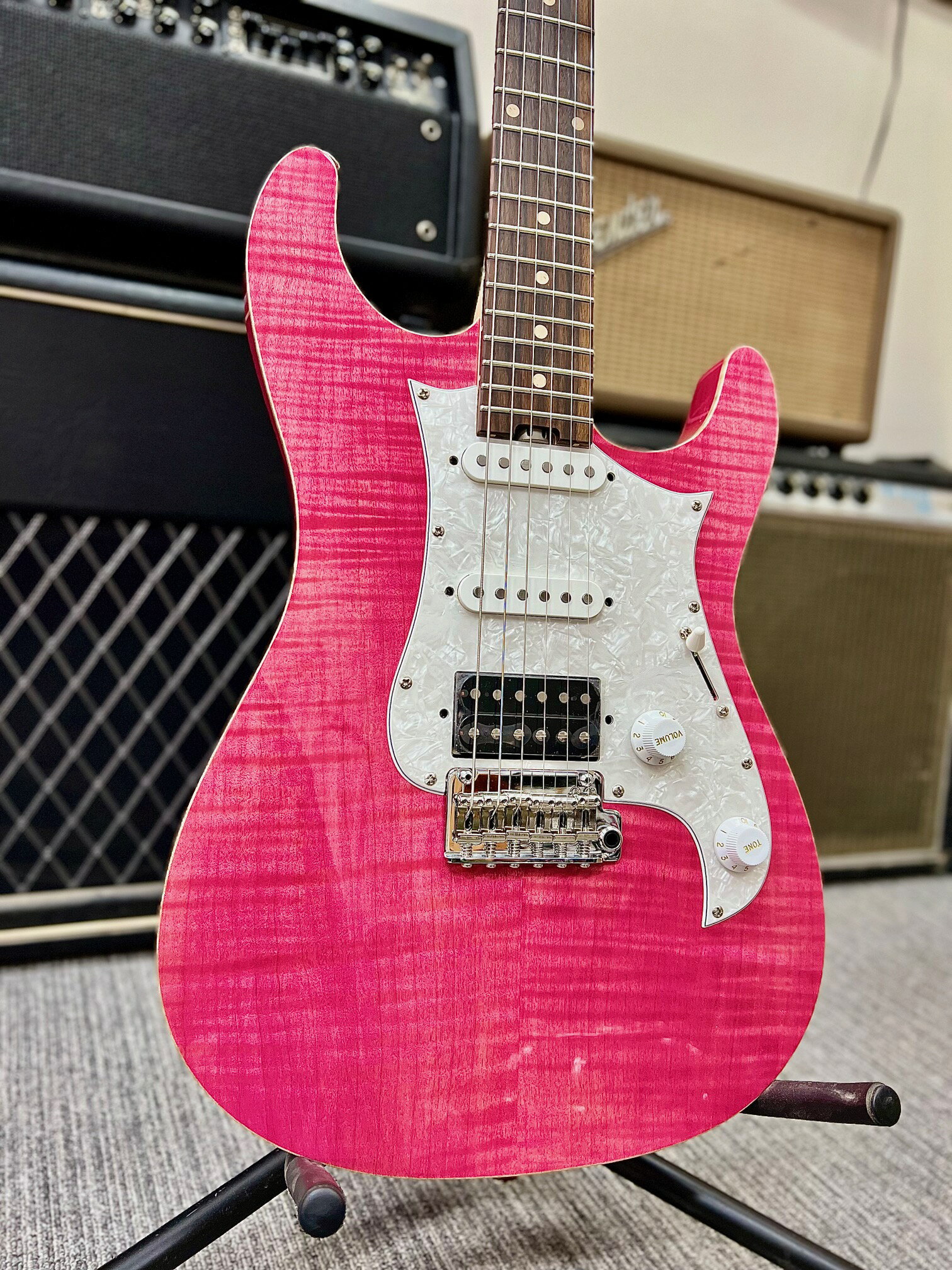 エレキギター Infinite / Trad ST Custom See-through Pink 【USED/委託販売品】 2