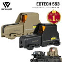 【楽天ランキング1位】【 Holy Warrior 製 】 EOTech 553 ホロサイト (ドットサイト) レプリカ ルビーコーティングモデル 20mmレー...