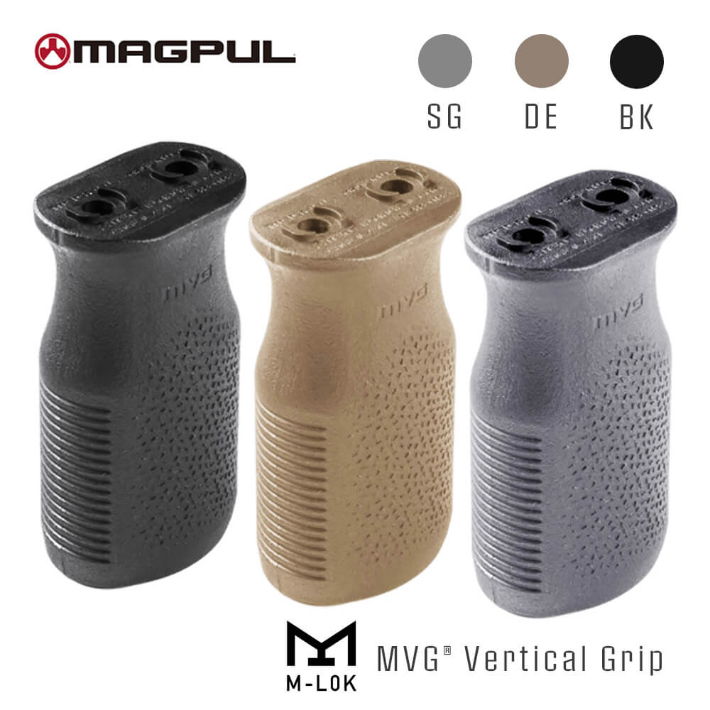 【米国 MAGPUL 実物】 MOE M-LOK MVG Vertical Grip バーティカル グリップ / MAG597 | マグプル フォアグリップ MLOK Mロック エムロック エアガン エアーガン 電動ガン ガスガン AEG GBB オプション カスタム パーツ 交換 予備 サブ ミリタリー サバゲー サバイバルゲーム