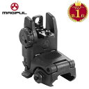 【 実物 MAGPUL 】 MBUS Rear Back-up Sight バックアップサイト リアサイト / BK ブラック マグプル 本物 電動ガン エアガン エアーガン ガスガン ガスブロ GBB 軍用 アイアンサイト M-BUIS フリップアップ カスタムパーツ レイル レール 20mm サバゲー サバイバルゲーム