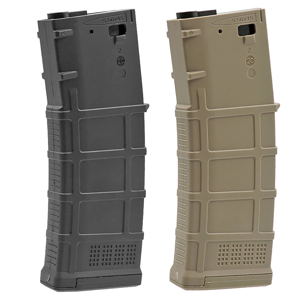 【 D-DAY 製】 電動ガン M4シリーズ対応 MAGPULタイプ PMAG GEN.3 多弾 ポリマーマガジン 350連 ゼンマイ給弾式 DMAG EMM MAGAZINE / ブラック ダークアース MAG-MW-BK TN | マグプル 東京マルイ エアガン エアーガン AEG スペア 予備 マグ サバゲー サバイバルゲーム 大容量