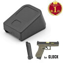 東京マルイ GLOCKシリーズ 対応 【 ARMY FORCE 製】 カスタム マガジンバンパー マガジンエンド 樹脂製 BK ブラック グロック エアガン ガスガン ガスブローバック GBB ハンドガン ピストル 拳銃 G17 G18C G19 スペア 予備 パーツ タクティカル サバゲー サバイバルゲーム