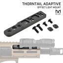 M-LOK KeyMod 装着可【 WADSN 製】 SUREFIREライト対応 HSPタイプ Thorntail2 インライン ライトマウント シュアファイア MLOK Mロック エムロック キーモッド 東京マルイ エアガン エアーガン LED ウェポン スカウト タクティカル MODLITE カスタム サバイバルゲーム