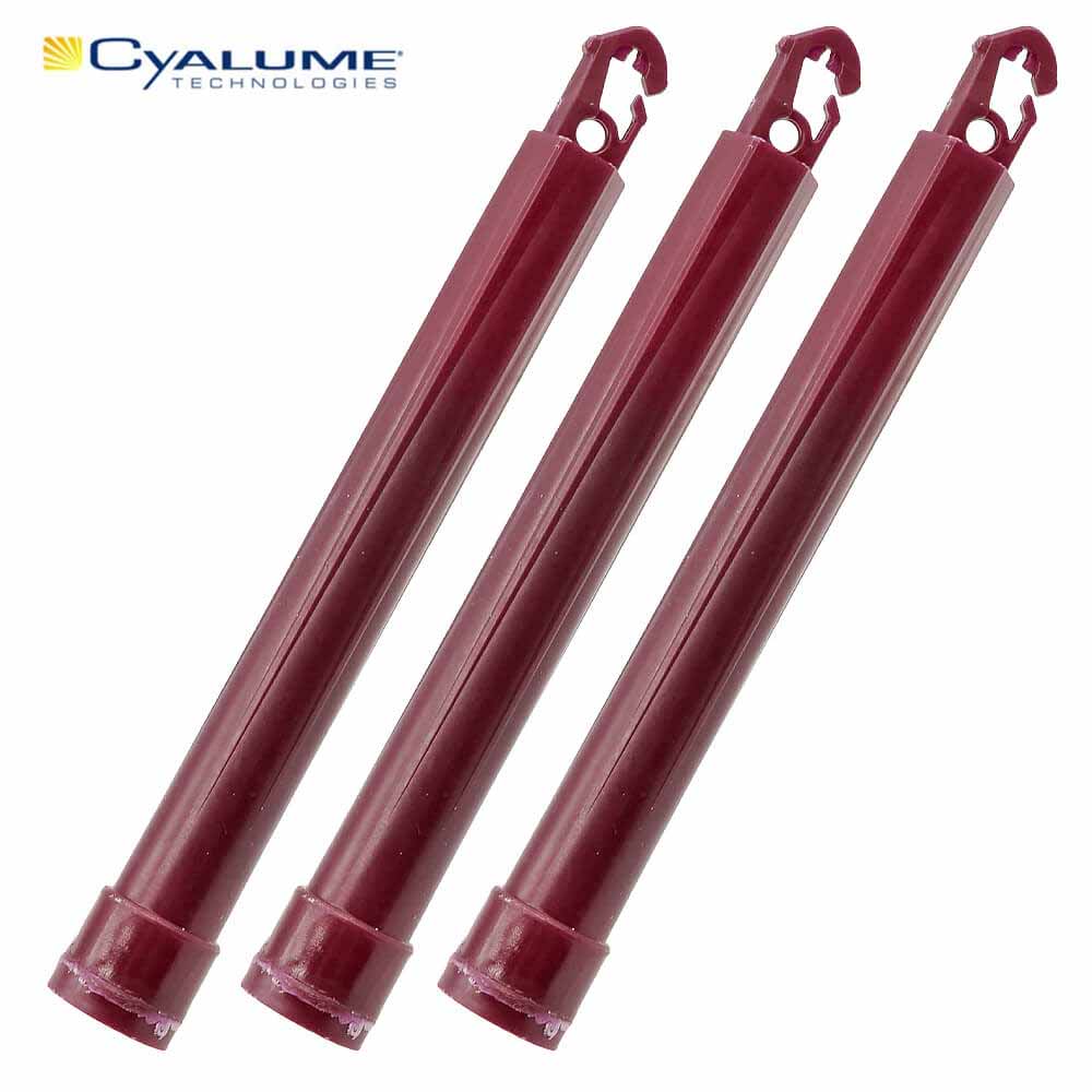 3本セット【 実物 CYALUME TECHNOLOGYES 】 米軍採用品 INFRARED CHEMLIGHTS, 3 HOUR DURATION IR 赤外線発光 (使用期限25年7月) | ケミライト サイリウム サイリューム スティックライト ペンライト エアガン エアーガン 装備品 コスプレ 小道具 サバゲー サバイバルゲーム