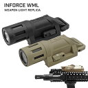 【 WADSN 製】 20mmレール 対応 INFORCE タイプ WML ウェポンライト レプリカ ポリマー樹脂製 ストロボ機能搭載 東京マルイ エアガン エアーガン 電動ガン ガスガン モーメンタリ コンスタント LED タクティカル スカウト ウエポン 20mmレイル サバゲー サバイバルゲーム