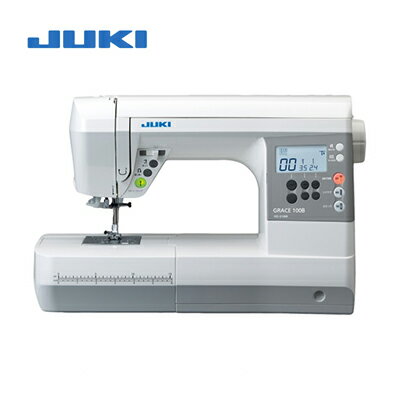 JUKI(ジューキ) コンピューターミシン GRACE 100B 20模様搭載 HZL-G100B 自動糸通し DVD付