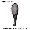 【ギフト対応】wavewave EMS Brush Air 頭皮ブラシ ブラック WH41-01-BK 頭皮 充電 クッションブラシ リフトケア ブラッシング ...