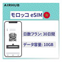 【送料無料】モロッコ Mediネットワーク データ専用eSIM 30日間 契約不要 簡単セットアップ 即時配送