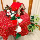 【クリスマス生地】10cm単位 クリスマス クリスマス生地 プレゼント サンタ くま リース ツリー 濃い赤色 ku-c-AC 女の子 男の子 保育園 長ぐつ ...