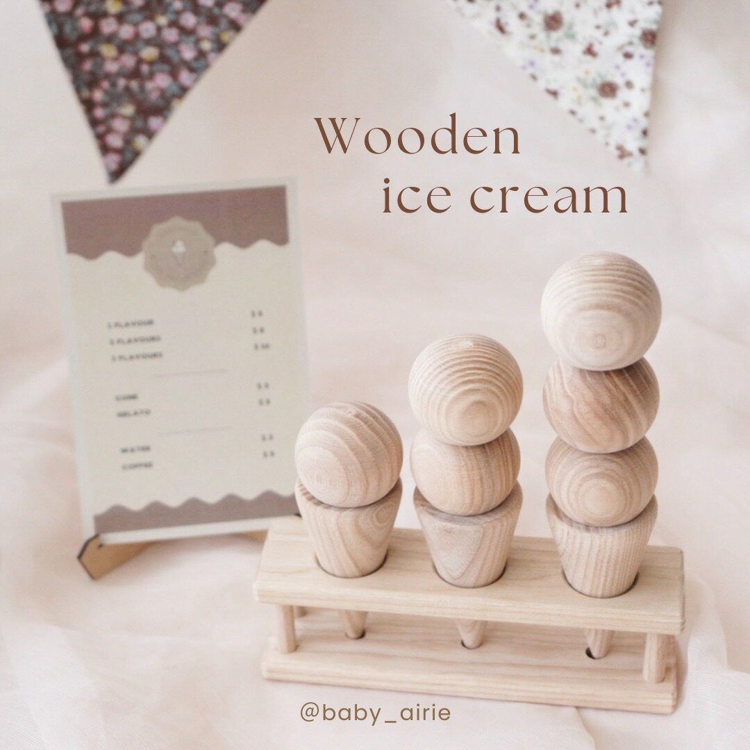 Airie  Wooden ice cream   ޤޤ ץ쥼 ե ƥƥ ƥꥢ inter...