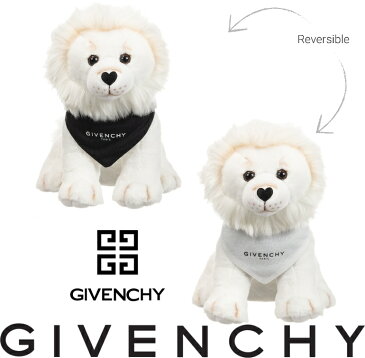 【限定】ジバンシィーGIVENCHY LION　ぬいぐるみ ライオン 大きい ホワイト　ふわふわ　　セレブ 出産祝い　男の子　女の子　誕生日　ベビーラトル　赤ちゃん　おもちゃ　あす楽　玩具　知育　ラルフローレン