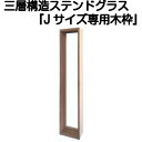 ステンドグラスをもっと身近に!ピュアグラス『Jサイズ専用木枠』(代引き不可)【送料無料】【stained glass 建材 建具】