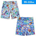 それいけ!アンパンマン 海水パンツ キッズ 男児 水着 海パン ばいきんまん スイムウェア 男の子 キャラクター水着(しょくぱんまん かれーぱんまん 水泳