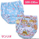 【予約商品 8月下旬発送予定】サンリオ シナモロール プレミアムショーツ 女児 キッズ 綿100% 2枚組 リボン インゴム 100cm-130cm アソート ...