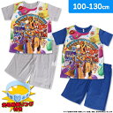 仮面ライダーガヴ 男児 光るパジャマ 半袖 上下セット ルームウェア ボーイズ キャラクターパジャマ(100cm 110cm 120cm ブルー グレー 3才 ...