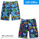 ポケットモンスター 男児 海水パンツ 総柄 フルプリント 男の子 キャラクター水着(男子 夏のレジャー スイミング プール 海水浴 110cm 120cm 13...