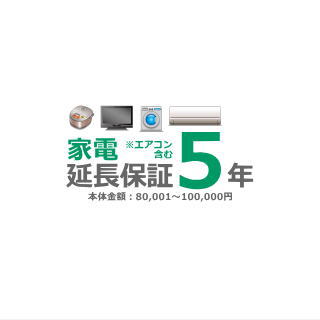 ■5年延長保証■（メーカー保証含む）[商品代金：80,001円～100,000円]