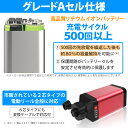 【公式】HEMAJUN (ヘマジュン) 電動リールバッテリー 充電器 ポーチセット14.8V 5000mAh DAIWA SHIMANOと互換性あり 電動リール バッテリー 電量残量機能付き LED ライト付き 船釣り 落とし込み 大容量 電動ジギング用 バッテリー