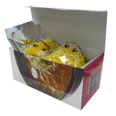 JALUX BLUESKYオンラインショップ 札幌らーめん 信玄 こってり醤油味 2食入り 画像2