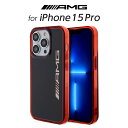 iPhone 15 Pro ケース AMG iPhone15Pro カバー スマホケース ブランド メルセデスベンツ エーエムジー ダブルレイヤー 背面ケース おしゃれ メンズ ブラック