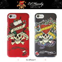 ドクロ エド・ハーディー・公式ライセンス品 iPhone8 iPhone7 ケース ハードケース ケース アイフォンケース EDHARDY かっこいい 男性 メンズ ガイコツ プレゼント ギフト【送料無料・ゆうパケット可】【あす楽対応】