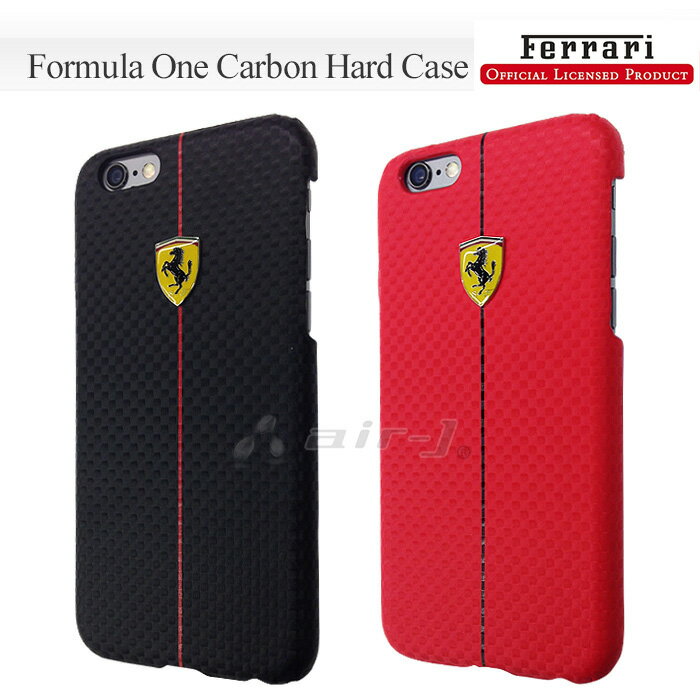 フェラーリ・公式ライセンス品 iPhone6s iPhone6ケース アイフォン6 ハードケース【F1コレクション フォーミュラワン バックカバー ジャケット スマホケース アイフォン6 iphone6sケース iPhoneケース メンズ シンプル ビジネス ブランド 】FEFOCHCP6/4.7inch