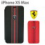 iPhoneXS Max ケース フェラーリ iPhoneXS Maxケース アイフォンXS Max iPhoneケース PUレザー 手帳型ケース Ferrari バックカバー PU レザー ストライプ ブラック レッド 送料無料