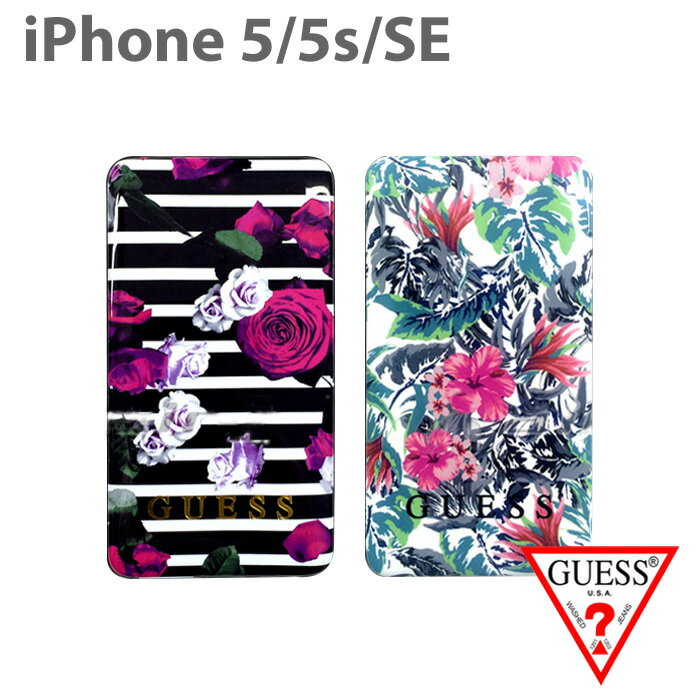 充電器 モバイルバッテリー 4800mAh GUESS ゲス モバイルバッテリー リチウム iPhone スマホ タブレット アンドロイド 薄型 軽量 USB-...