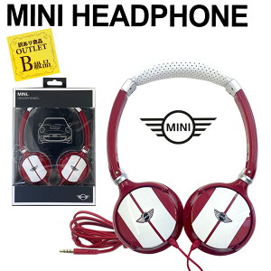 ヘッドフォン 有線 イヤホン ミニ ステレオミニプラグ・ヘッドフォン レッド MINI HEADPHONES 814 RED MNHP814RE 音楽 通話 ステレオ プラグ ミニクーパー通販