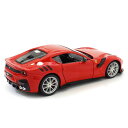 ミニカー 1/24 フェラーリ F12 tdf レッド ブラーゴ Ferrari F12 tdf RED モデルカー 18-26021R 2