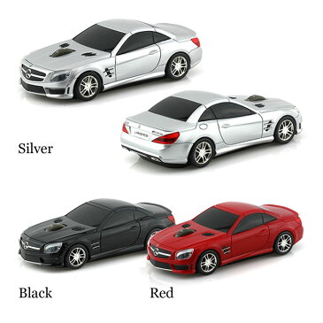 車型 マウス メルセデスベンツ [正規ライセンス品]　Mercedes-Benz SL63 AMG ワイヤレス　コンピューター マウス ラッピングOK【送料無料】