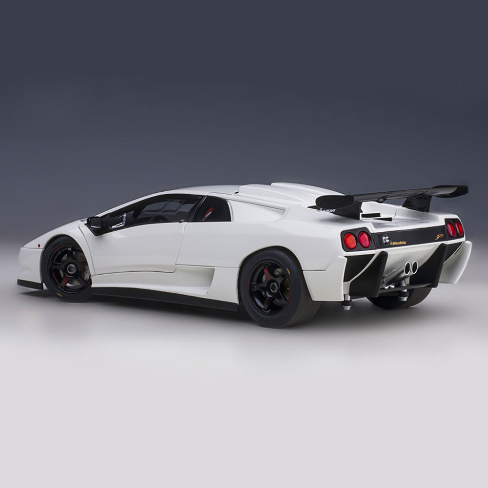 エアージェイ　楽天市場店のミニカー 1/18 ランボルギーニ ディアブロ SV-R ホワイト オートアート Lamborghini Diablo SV-R IMPACT WHITE モデルカー 79149｜アングル2