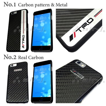 【SALE】TRD 公式ライセンス品 iPhone6s iPhone6 (4.7inch) 専用 背面ケース メタル & カーボン 調 カバー バックカバータイプ サーキット 車 かっこいい 男性向け ケース ハード TOYOTA トヨタ TOYOTA アイフォン6ケース 送料無料 あす楽対応