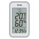 タニタ デジタル温湿度計 TT-559 グレー