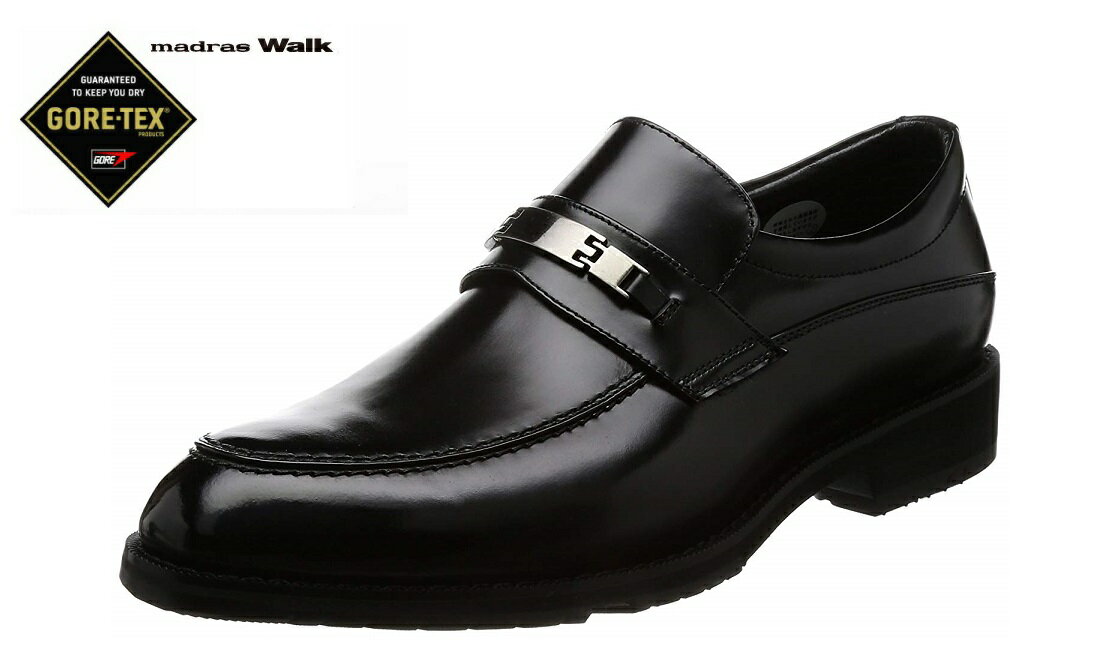 madras Walk/マドラスウォーク MW5524 ゴアテックス/フットウェア 防水 紳士靴　ビジネスシューズ　（ブラック）4E