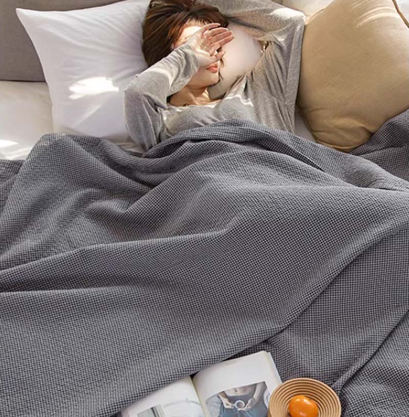 【全5色】4重ガーゼケット シングルサイズ タオルケット 綿100 北欧 ガーゼ ケット 柔らかい ガーゼ ケ..