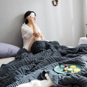 [全6色】 ニットブランケット 冬用 おしゃれ 厚手 シェニール 北欧 ふわふわ ひざ掛け 大判 ブランケット 北欧 毛布 ブランケット タオルケット おしゃれ...