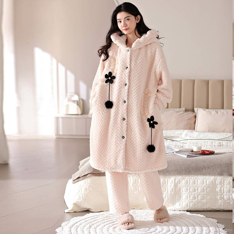 着るブランケット 2点セット 着る毛布 おしゃれ レディース 前開き こもこ ルームウェア 部屋着 かわいい あったか おしゃれ かわいい モコモコ 長袖 フラ...
